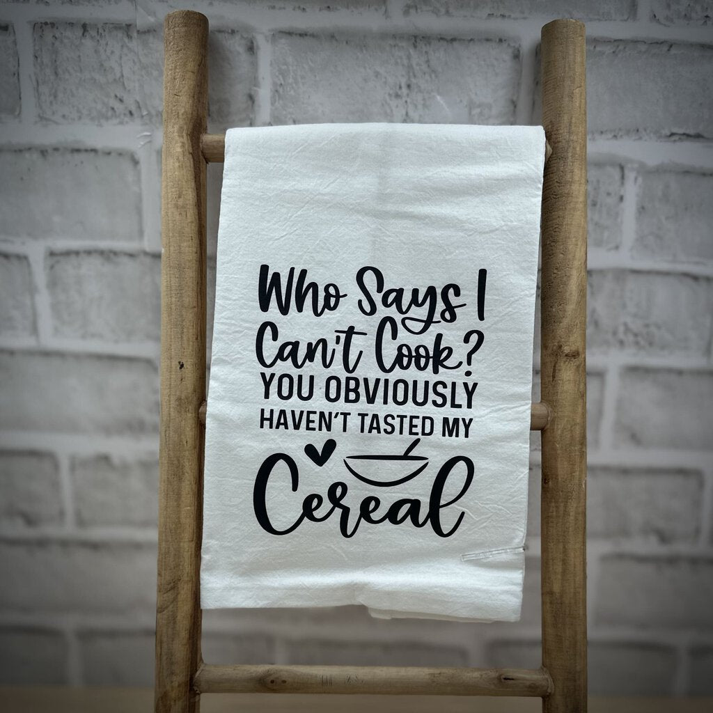 CEREAL FLOUR SACK DISHTOWEL