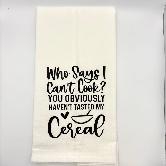 CEREAL FLOUR SACK DISHTOWEL
