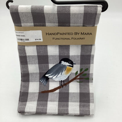 CHICKADEE DISHTOWEL