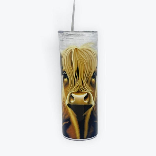 20 oz. Tumbler -Highland Cow-