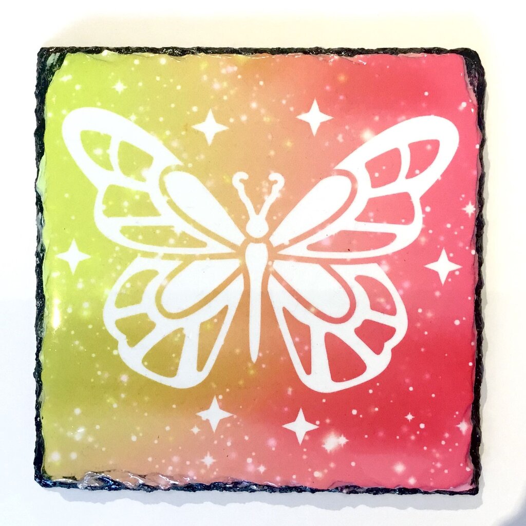 Photo Slate -Butterfly-