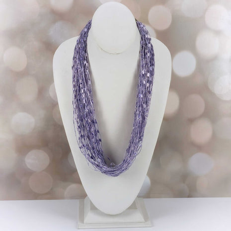 CLOSE OUT SALE Necklace - Lilac