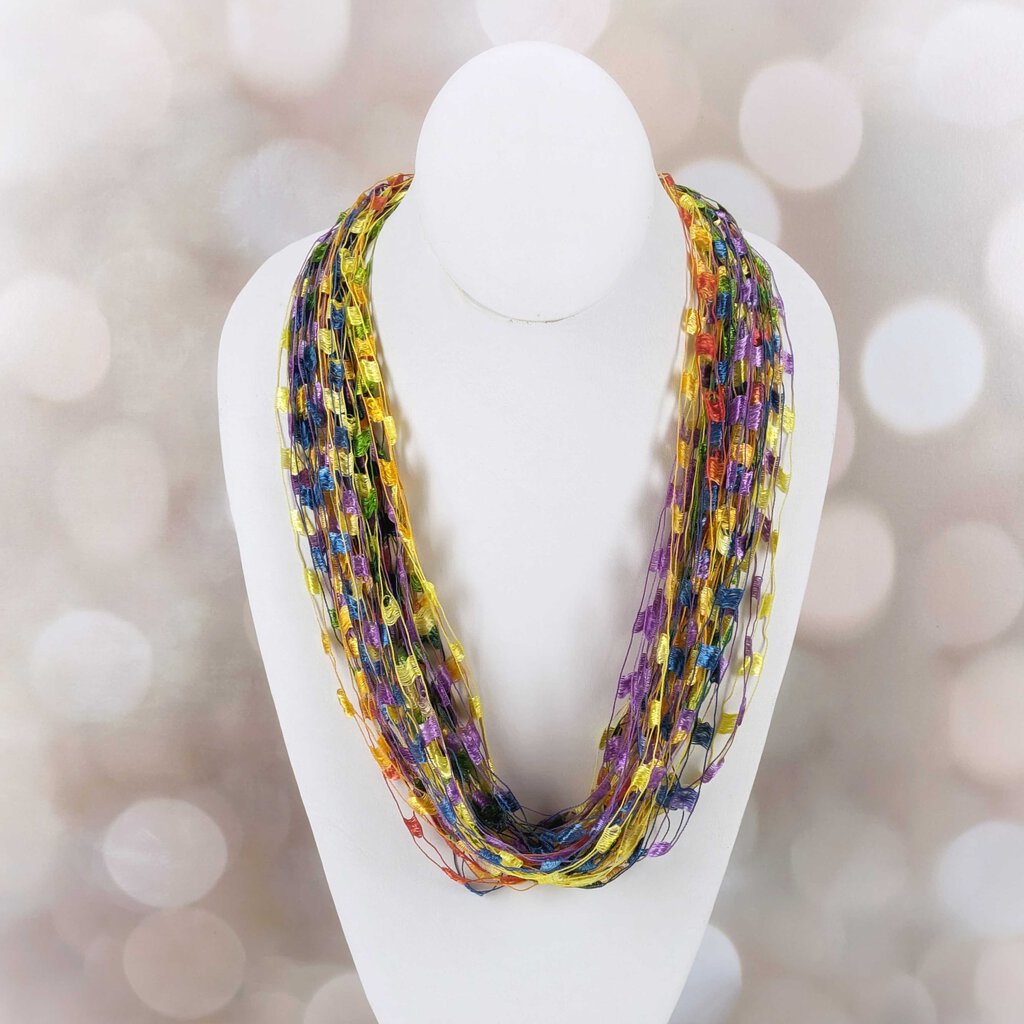 Ribbon Necklace - Tutti Fruity