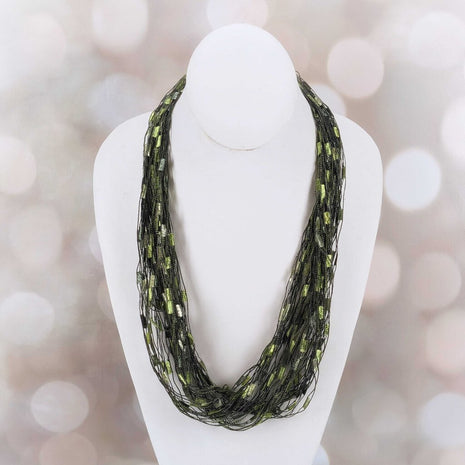 CLOSE OUT SALE Necklace - Green