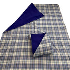 Purple/Cream Plaid w/ Purple