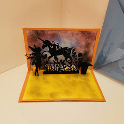 Unicorn Silhouette - view 1