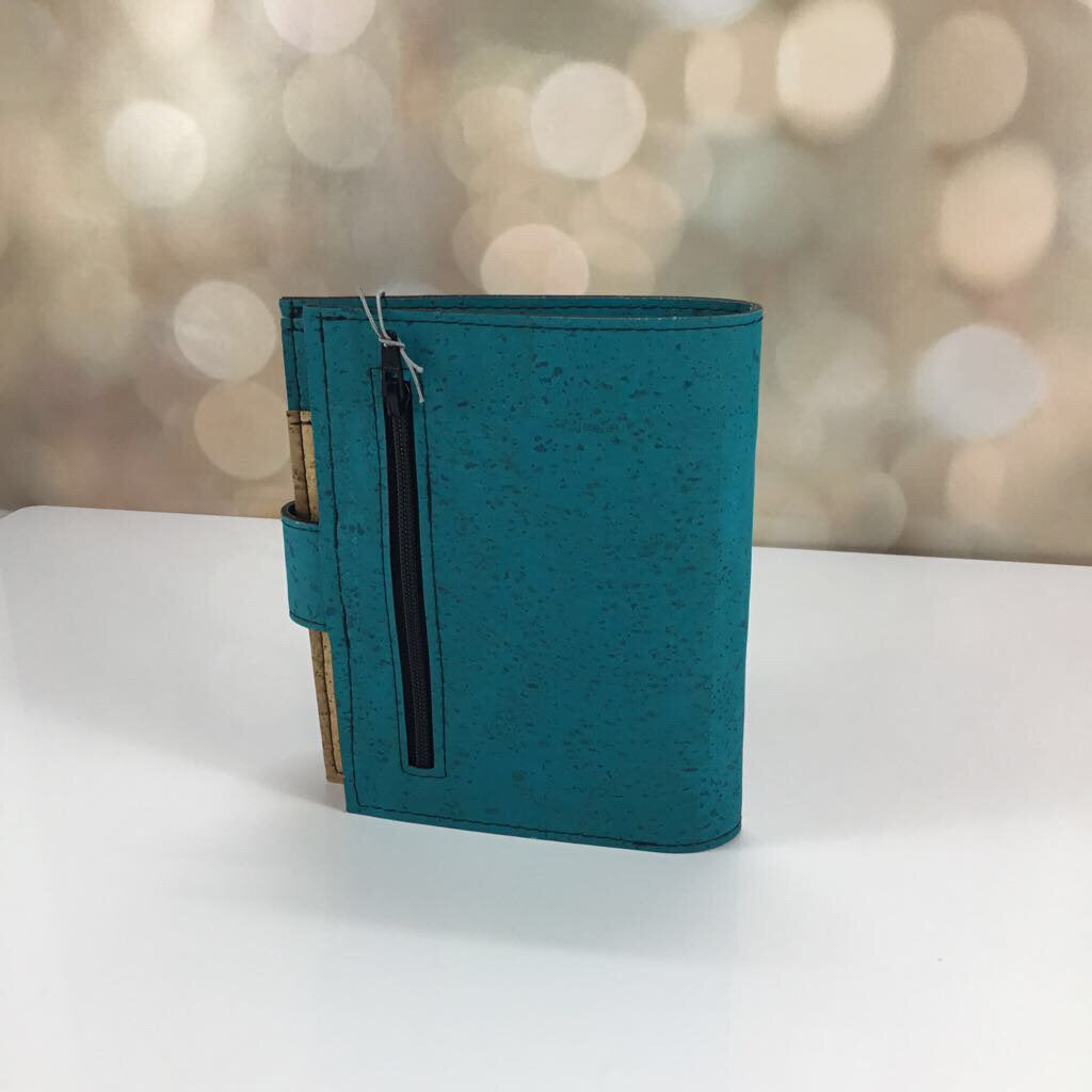 Passport Wallet - Blue/Natural