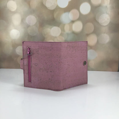 Cork Passport Wallet - Light Purple / Surface