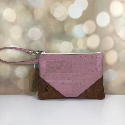 Wristlet Clutch - Dynasty (Light Purple) /Brick