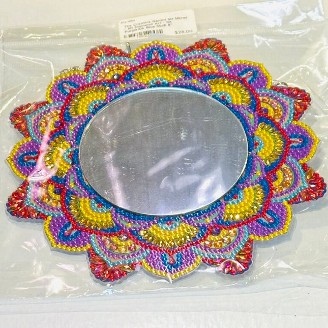 Mirror - 5D Diamond Art - Dk Purple/Dk Blue