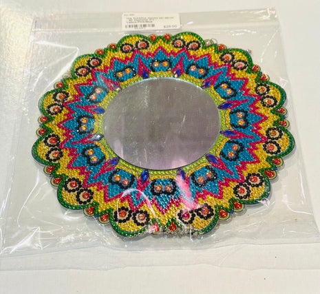 Mirror - 5D Diamond Art - Yellow/Pink/Blue