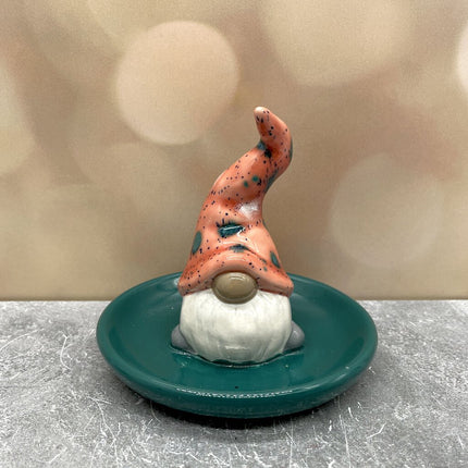 Gnome Ring Holder Coral