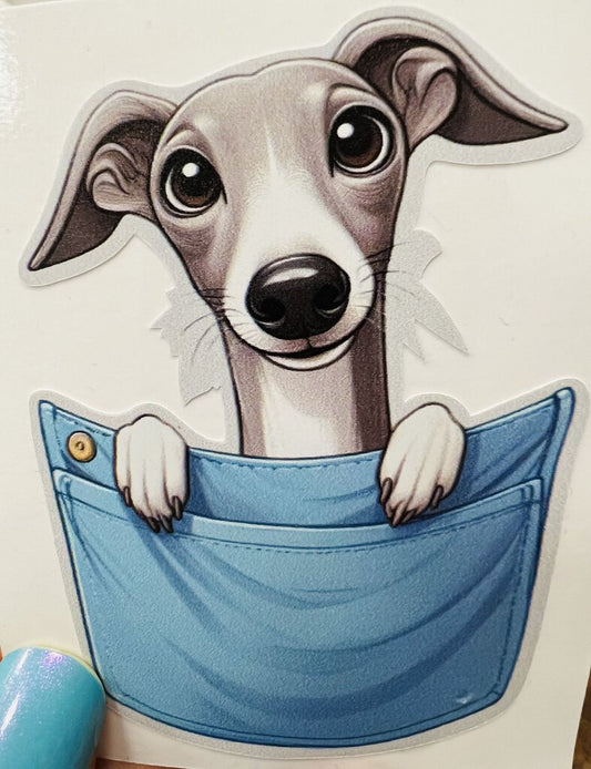 Sticker - Greyhound Pocket