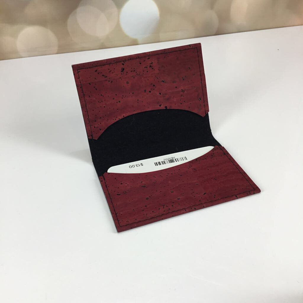 Slim Card Holder - Wine