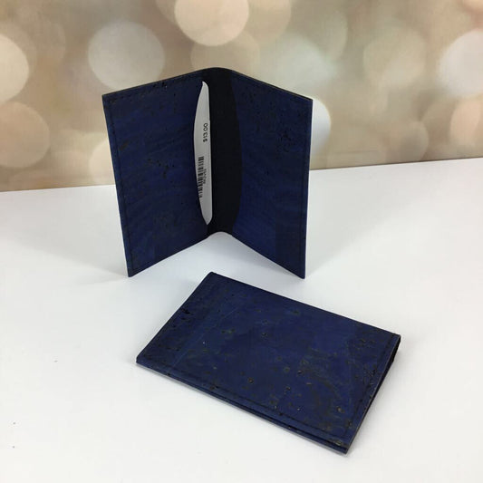 Slim Card Holder - Jean Blue