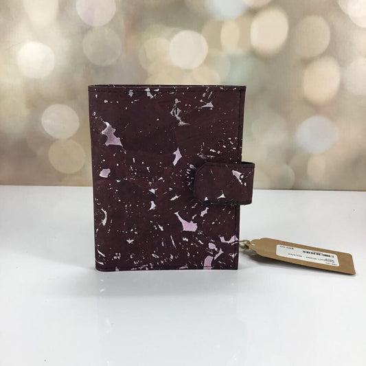 Passport Wallet - Marbled Wine