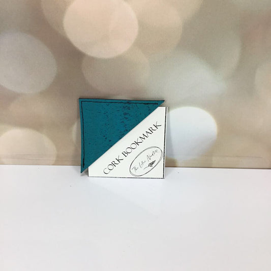 Corner bookmark - Bahama Blue