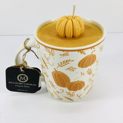 Pumpkin Spice Bread - Mug Candle - 100% Soy Wax