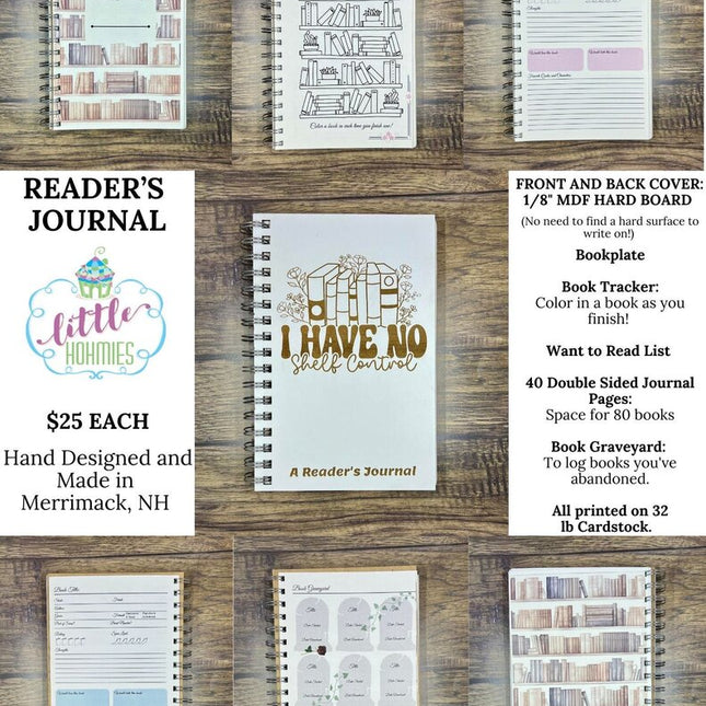 Reader's Journal - I HAVE NO SHELF CONTROL