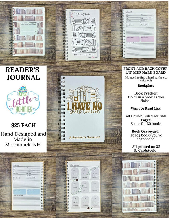 Reader's Journal - I HAVE NO SHELF CONTROL