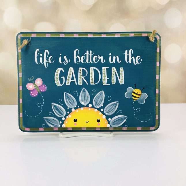 GARDEN LIFE SIGN
