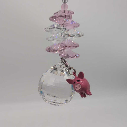 PINK PIG Suncatcher 30mm