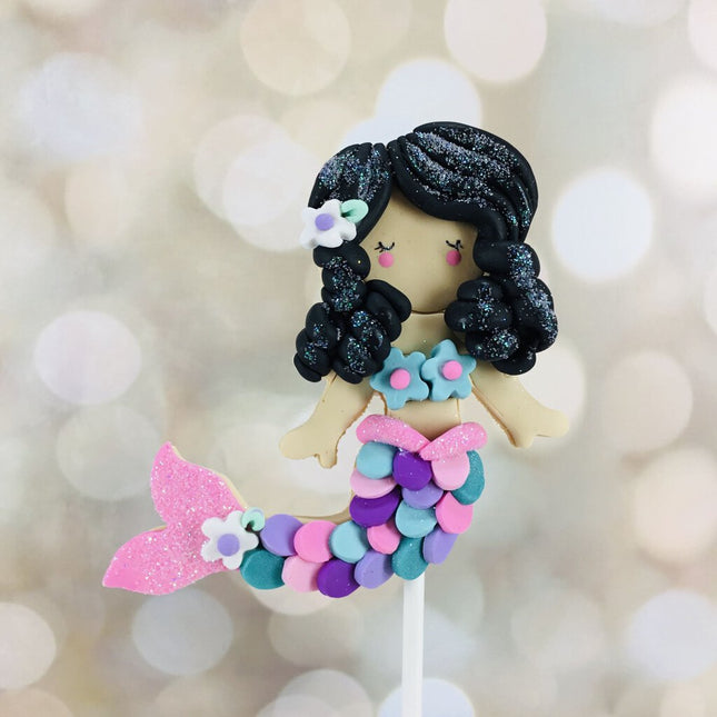 MERMAID CAKE TOPPER