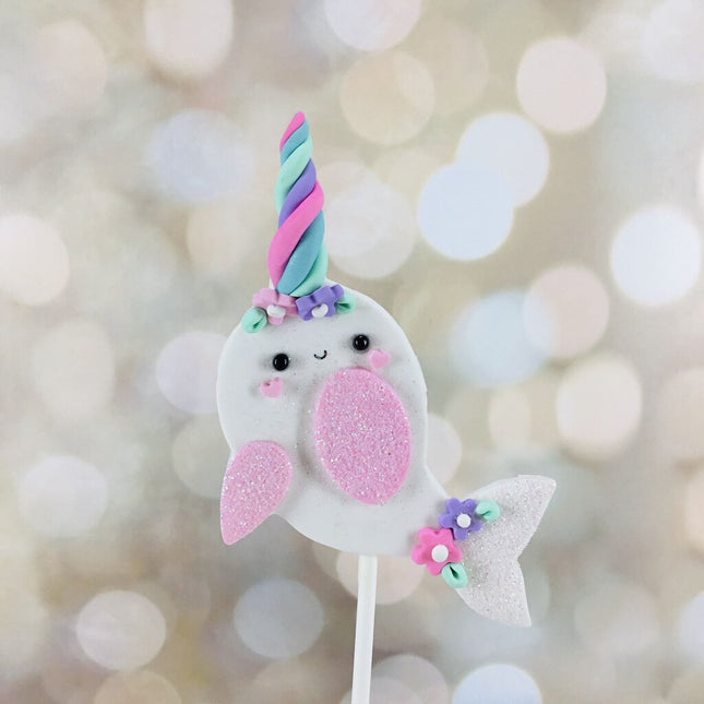 NARWHAL CAKE TOPPER