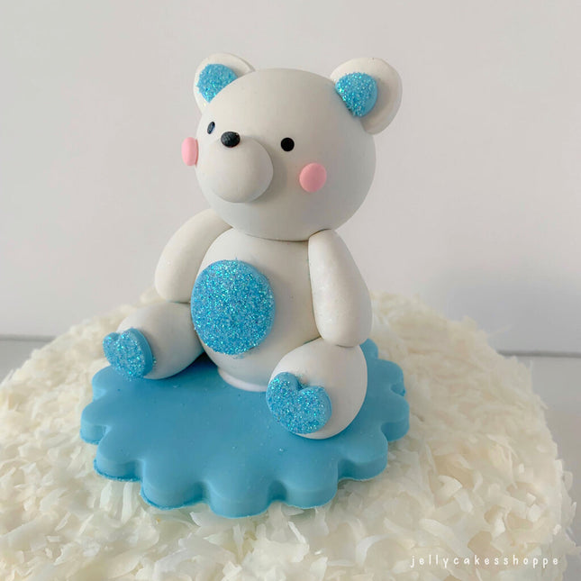 BABY BEAR CAKE TOPPER FOR BOY