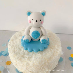 BABY BEAR CAKE TOPPER FOR BOY - view 1