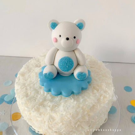 BABY BEAR CAKE TOPPER FOR BOY