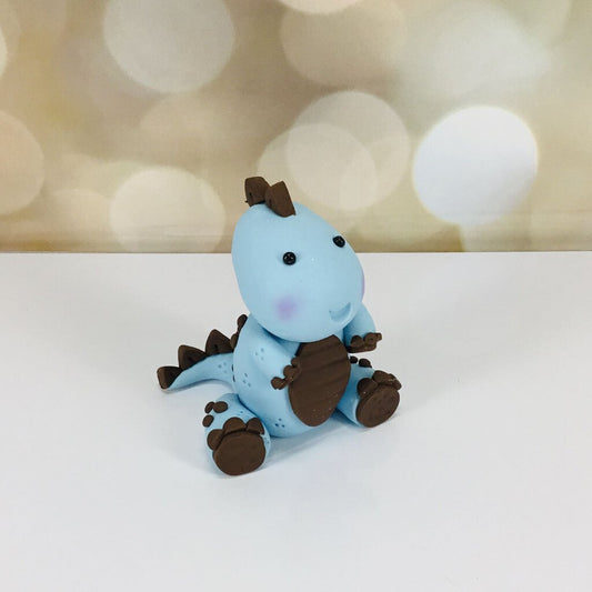 Baby Dino Boy cake topper