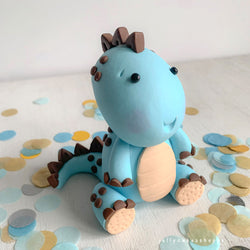 BABY DINOSAUR CAKE TOPPER FOR BOY - view 3