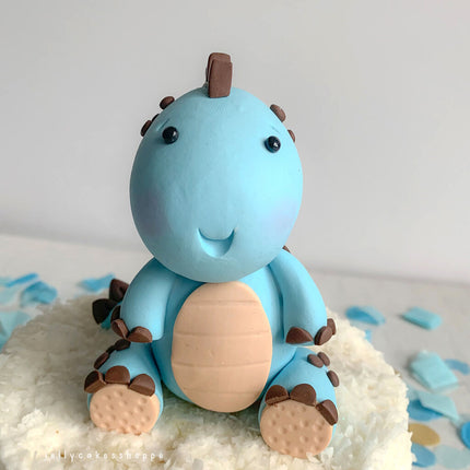 BABY DINOSAUR CAKE TOPPER FOR BOY