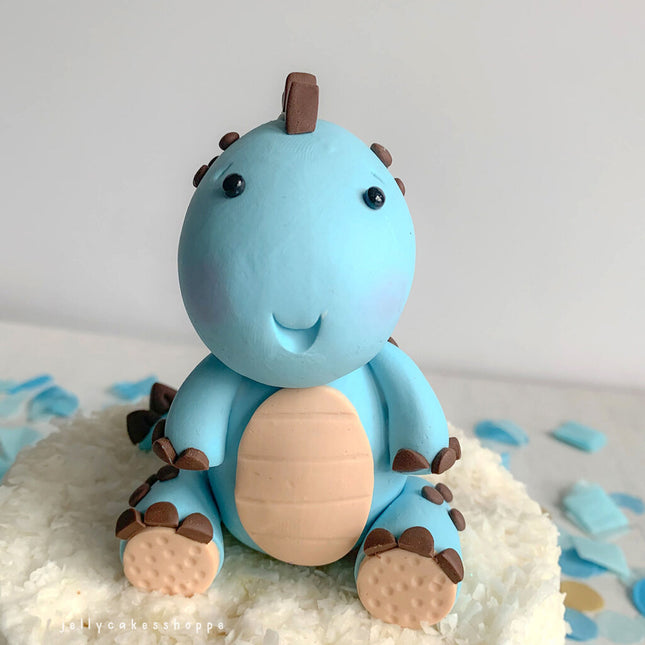 BABY DINOSAUR CAKE TOPPER FOR BOY