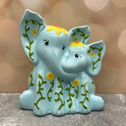Elephants Floral - view 1
