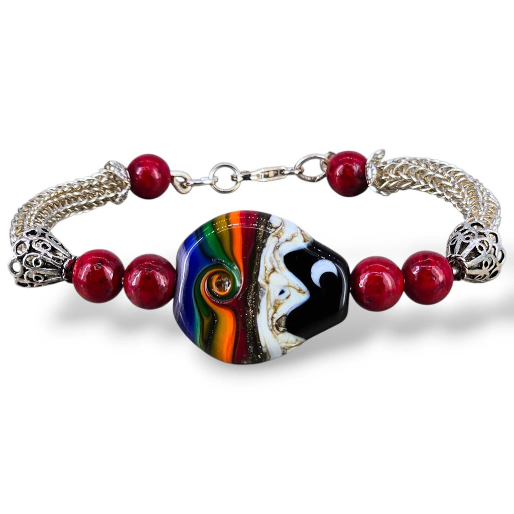 Viking Knit Bracelet