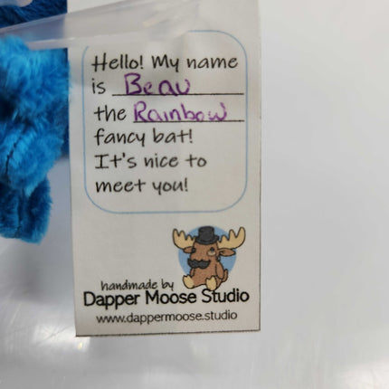 Beau the Rainbow Bat
