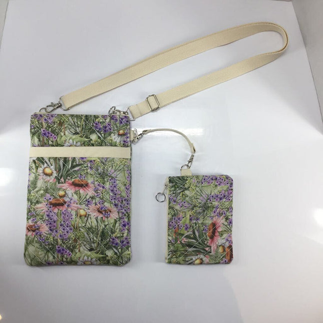 Cell Phone Cross Body Wildflowers