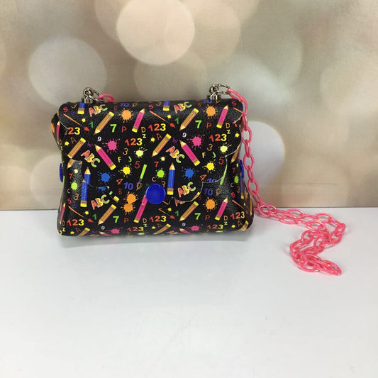 Purse - School w/ chain