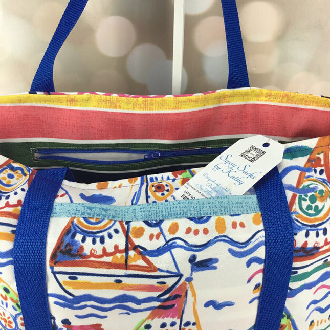 LET'S GO SAILING! Tote Bag