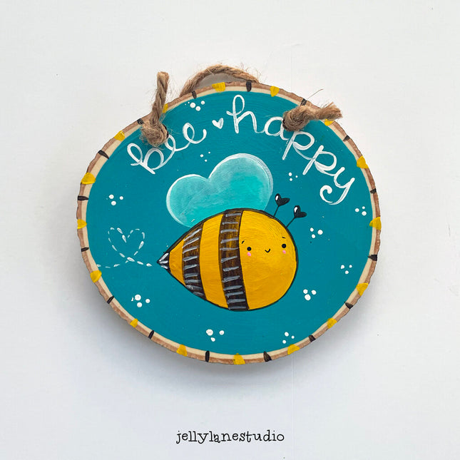 BEE HAPPY ORNAMENT