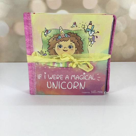 Magical Unicorn altered book journal