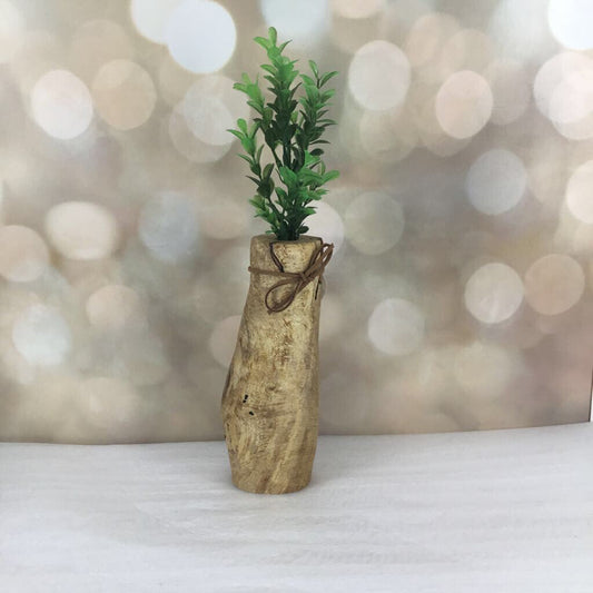 Spalted maple vase