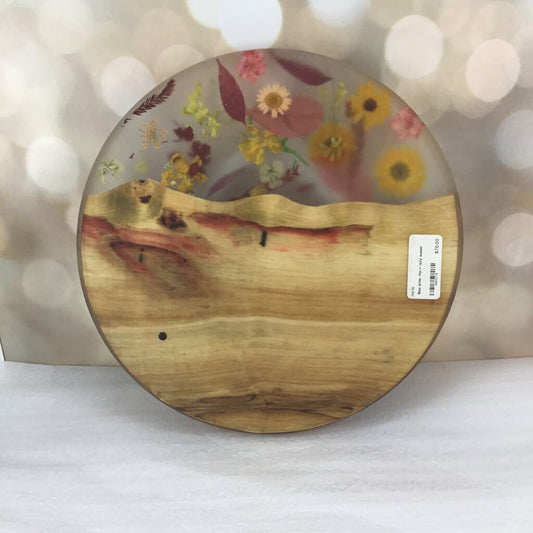 Box elder floral lazy susan