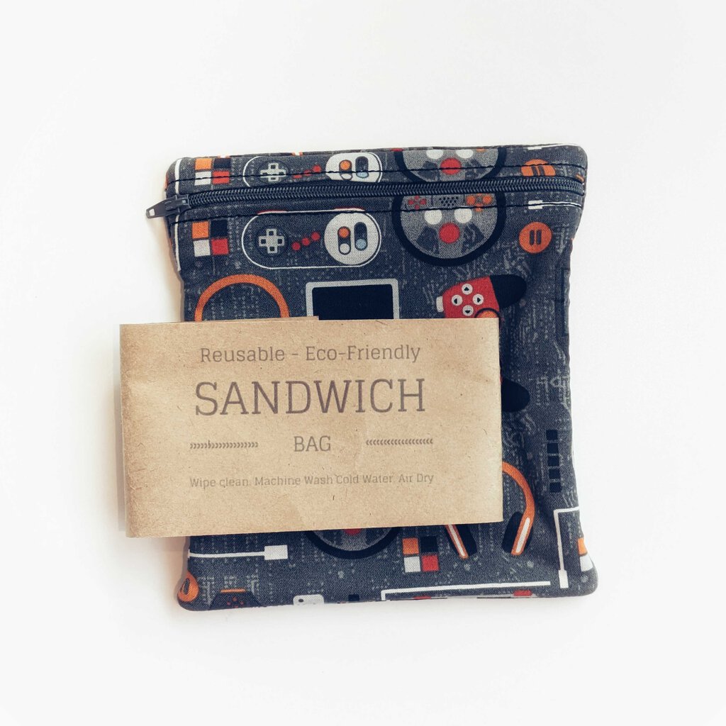 Reusable Zippered Sandwich Bag