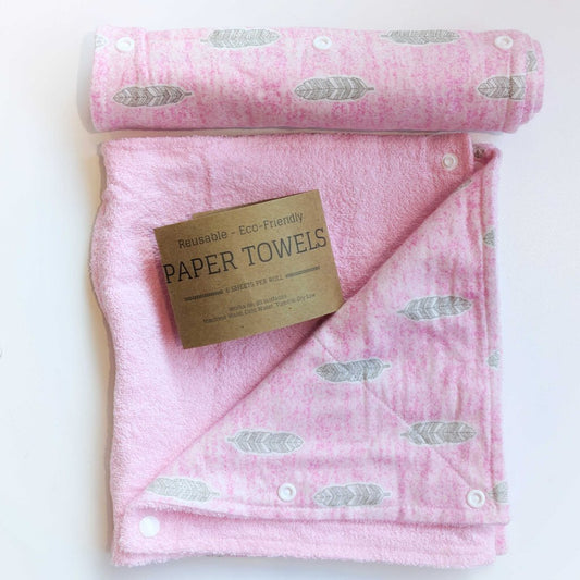 Reusable Fabric Towel Roll