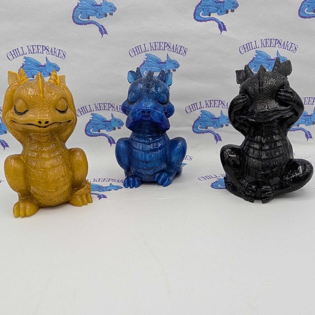No Evil Dragon Trio