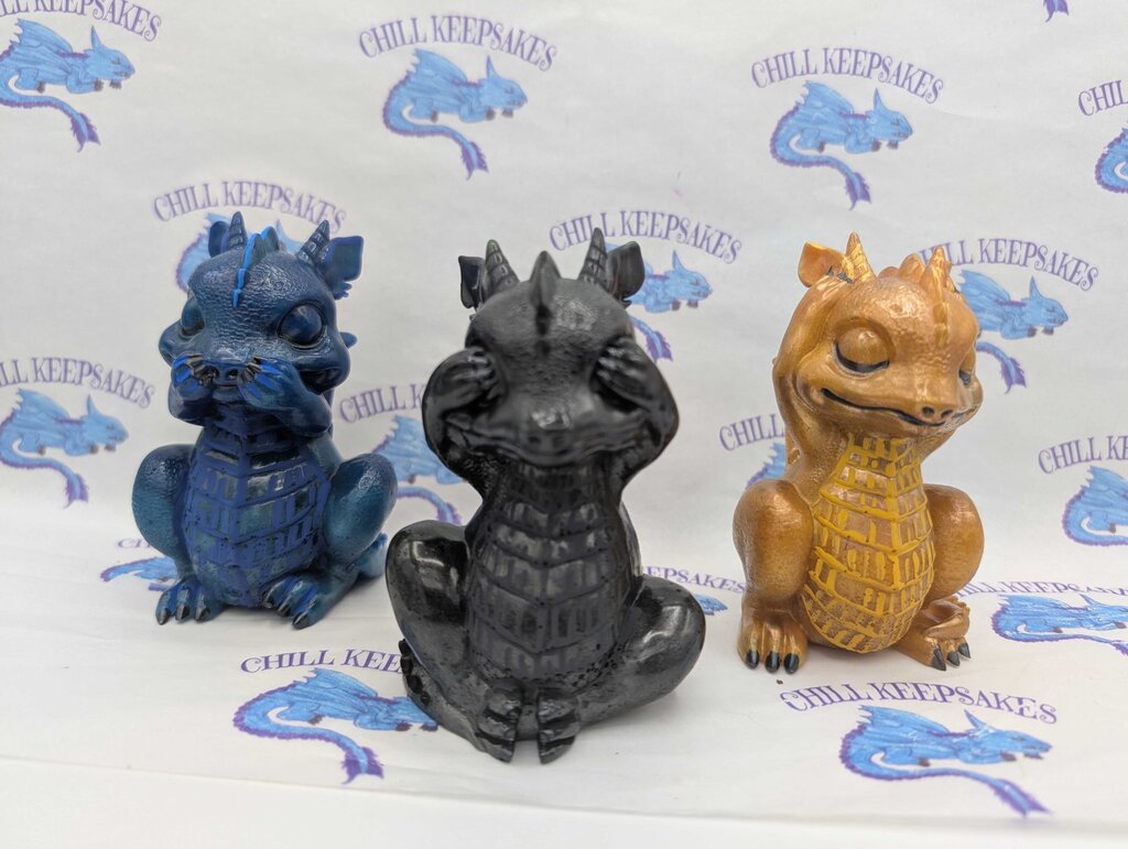 No Evil Dragon Trio