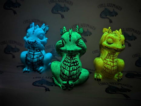No Evil Dragon Trio
